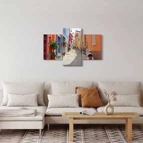 Obraz ulice na Sardínii (90x60 cm)