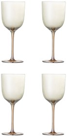 Bloomingville Pohár na víno Aston Wine – sada 4 ks