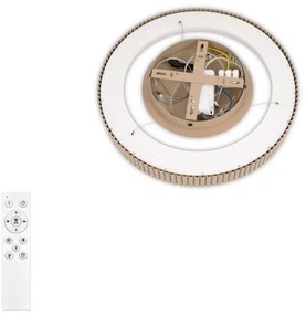 Brilagi - LED stmievateľný luster na lanku FALCON MODERN LED/30W/230V 40 cm béžový + diaľkové ovládanie