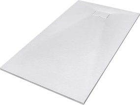 Besco Obdĺžniková sprchová vanička z SMC kompozitu VEXO R 100x80 (120x80, 120-180x90) BESCO-Rozmery: 100x80