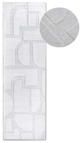 Krémovobiely ručne tkaný vlnený behúň 80x250 cm Alexis – Villeroy&amp;Boch