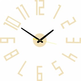 Nástenné hodiny Quartz, nalepovacie dekorácie, 3D zrkadlové nálepky Xmomo X0018-Wall clock HEU-