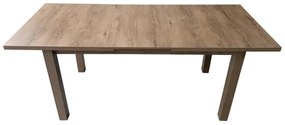 Rozkladací jedálenský stôl LIAM dub