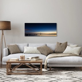 Obraz majáka v diaľke (120x50 cm)