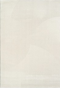 Angel Carpet, Kusový koberec Zafiro 25 Cream, 200x290, biela, kancelária