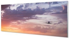 Obraz plexi Zamračené oblohy ľahké lietadlá 120x60 cm