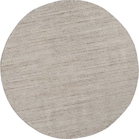 My Flair, Kusový koberec Ava CA20009 beige kruh, 120x120 (priemer) kruh, béžová, chodba / predsieň