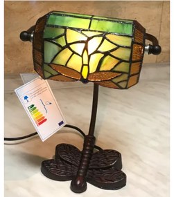 Lampa tiffany banker 28*20 VÁŽKA