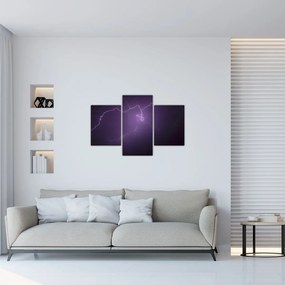 Obraz blesku na oblohe (90x60 cm)