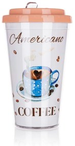Banquet Hrnček cestovný dvojstenný COFFEE 0,5 l, Americano coffee