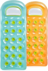 INTEX Nafukovacie lehátko s okienkom, farba modrá