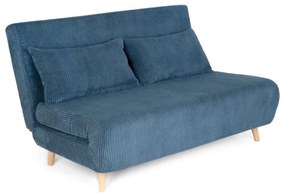 Pohovka SOLACE rozkladacia, menšestrová námornícka modrá 871677