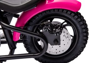 LEAN CARS Dobíjací motorček A9902 36V ružový