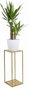 STOJAN NA KVETINÁČ FRAME1 60X24X24 CM ZLATÁ
