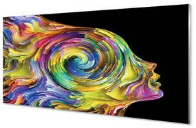 Nástenný panel  Žena farebný obrázok 100x50 cm