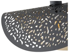 Luster na lanku 1xE27/15W/230V čierna