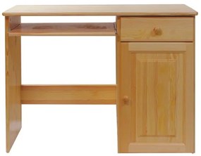 Písací stolík malý, skrinka - PIS02: Orech Vľavo
