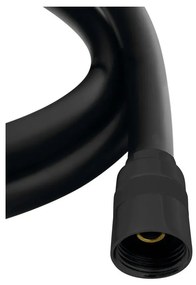 Čierna plastová sprchová hadica ø 1 cm Softflex – Sapho