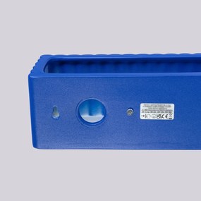 Nástenné svietidlo Rigata, 1x modré keramické tienidlo