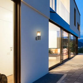 Rabalux 7158 - Vonkajšie nástenné svietidlo TEPLICE 1xE27/12W/230V IP44