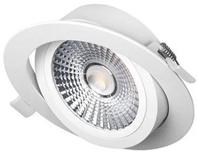 LED Podhľadové svietidlo LED/6W/230V 3000K pr. 8,5 cm biela
