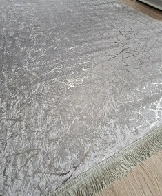 Moderný koberec Parys v sivo-striebornom odtieni | 50×80 – 200×300 cm Rozmer: 60x100 cm