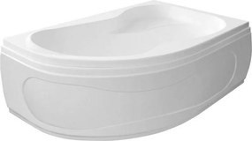 Aqualine Aqualine, CIDLINA vaňa 150x105x45 cm, pravá, bez nožičiek, biela, G3619