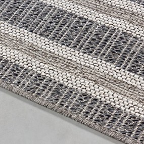 Ayyildiz koberce Kusový koberec Aruba 4901 grey – na von aj na doma - 140x200 cm