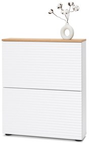 Výklopná zásuvka na topánky s 2 priečinkami