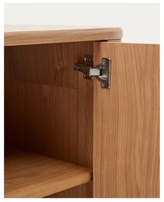 Komoda v dekore jaseňa v prírodnej farbe 200x79x40 cm Salaya – Kave Home