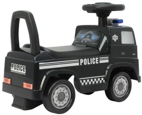 Odrážadlo Mercedes-Benz Actros policajné auto čierne