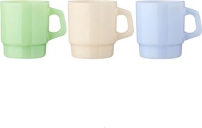 Ib Laursen Hrnček z borosilikátového skla Colours modrý