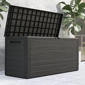 InternetovaZahrada Úložný box Woody 280 L - antracit