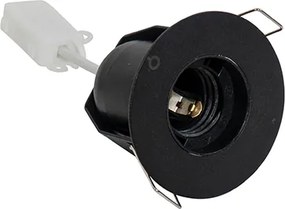 Inteligentný moderný reflektor čierny vrátane svetelného zdroja ST64 WiFi - Insight
