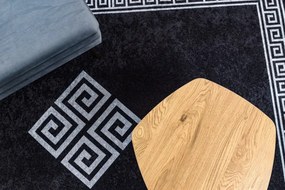 Koberec MIRO 52071.804 rám / grécky, čierny / biely