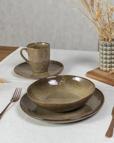 Hlboký tanier Gelato ⌀21cm brown