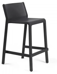 TRILL STOOL MINI záhradná barová stolička bez podrúčok grigio
