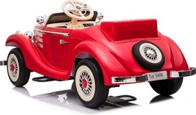 LEAN CARS Elektrické autíčko Mercedes 540K Premium LED MP3 červené