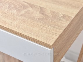 PC stolík Hilly (dub). Akcia -30%. Vlastná spoľahlivá doprava až k Vám domov. 1109763