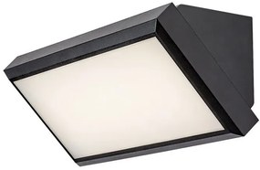 RABALUX 7282 Rapla exteriérové nástenné svietidlo LED 12W/1000lm 4000K IP54 čierna, biela