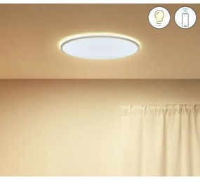 WiZ - LED Stmievateľné stropné svietidlo SUPERSLIM LED/22W/230V biela Wi-Fi