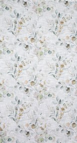 ZÁVES NA KRÚŽKOCH SENA 140X250 CM LISTY