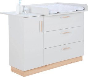 XXXLutz PREBAĽOVACIA KOMODA 133/101/77 cm Jimmylee - Izby pre bábätká - 002808020503