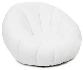 Kreslo DOUILL otočné, krémové TEDDY 869414