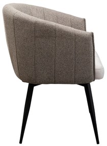 Merida otočná stolička sivá