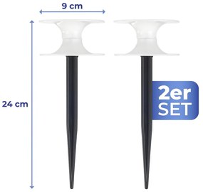 Držiaky hadice v súprave 2 ks – Maximex
