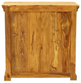 furniture-nabytek.cz - Rustikálna komoda z dreva palisander 90x90x45