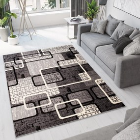 Koberec K859A DARK GRAY CHEAP PP CRM Veľkosť: 180x250cm