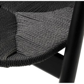 Čierna jedálenská stolička Relate – Unique Furniture