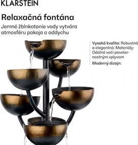 Blumfeldt Joshua Tree, záhradná fontána, vodná hra, pumpa, 5W, 10 m kábel